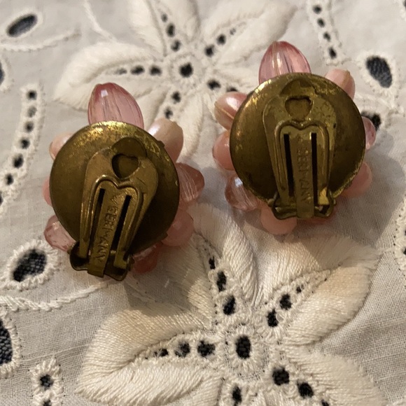 Vintage W Germany Earrings - Picture 3 of 3